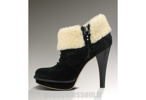 Mode Discount Ugg-241 Georgette Noir Bottes